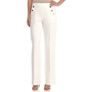 Kaari Women’s White Sailor Pants, Like New